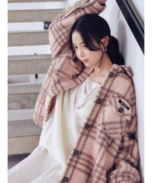 SNIDEL/Prentiss】チェックCPOジャケット｜スナイデルの通販｜&mall