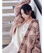 【SNIDEL/Prentiss】チェックCPOジャケット