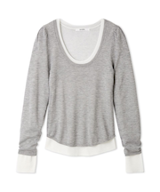 レイヤードニット