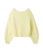 ファーライクニットプルオーバー