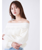 ストラクチャーレースニット