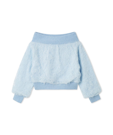 ストラクチャーレースニット