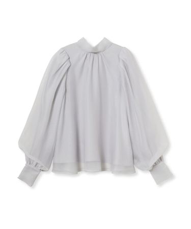 オーガンシースルーブラウス【カンヘウォン着用】