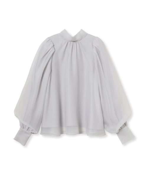 オーガンシースルーブラウス【カンヘウォン着用】