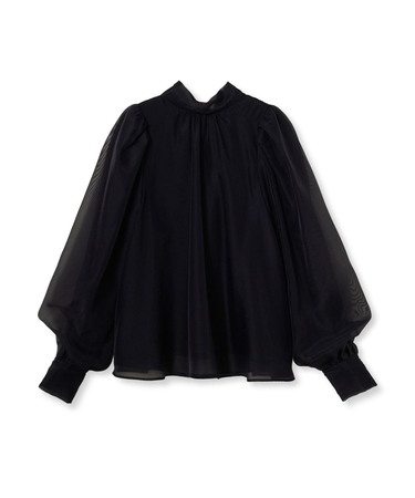 オーガンシースルーブラウス【カンヘウォン着用】