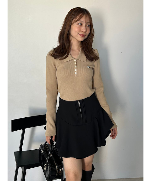 スナイデルレイヤードフリルミニスカショーパン レイヤードフリルミニスカショーパン｜スナイデルの通販｜&mall