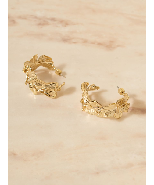 ブルームフープピアス