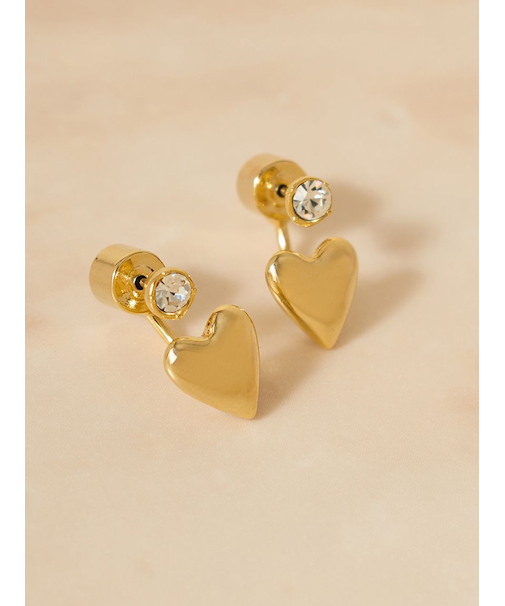 ハートモチーフピアス