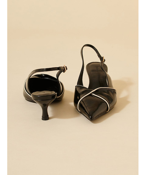 ツイストリボンパンプス