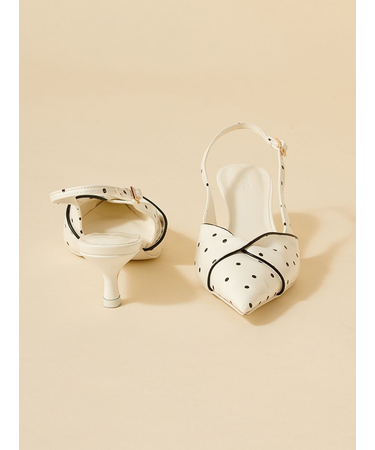 ツイストリボンパンプス