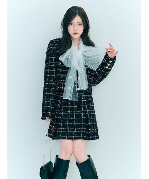 バリエツイードスカート