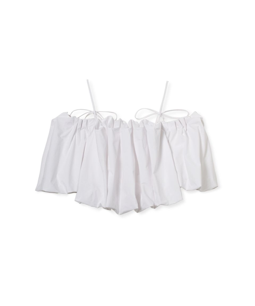 オフショルタックバルーンブラウス