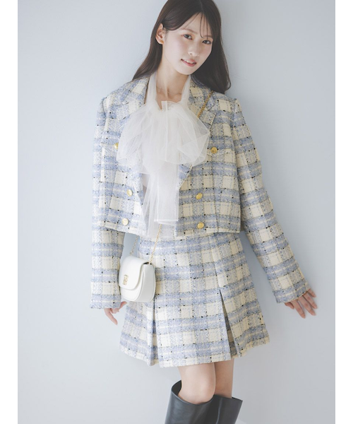 バリエツイードジャケット｜スナイデルの通販｜&mall（アンドモール