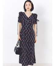 リボンモチーフワンピース