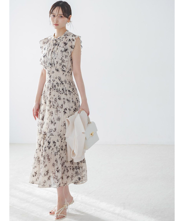 【販路限定サイズあり】Sustainableフリルワンピース