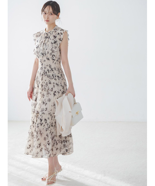 【販路限定サイズあり】Sustainableフリルワンピース