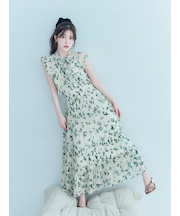 【販路限定サイズあり】Sustainableフリルワンピース