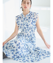 【販路限定サイズあり】Sustainableフリルワンピース