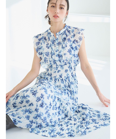 【販路限定サイズあり】Sustainableフリルワンピース