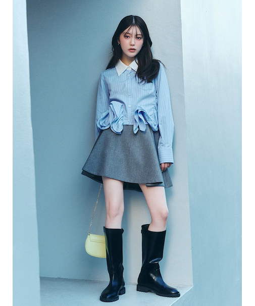 サーキュラースカートショートパンツ