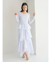 シアーイレヘムニットコンビワンピース