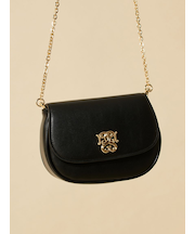 ラウンドフラップミニショルダー