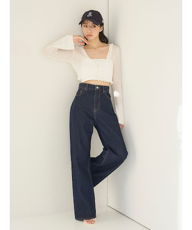 ストレートデニム