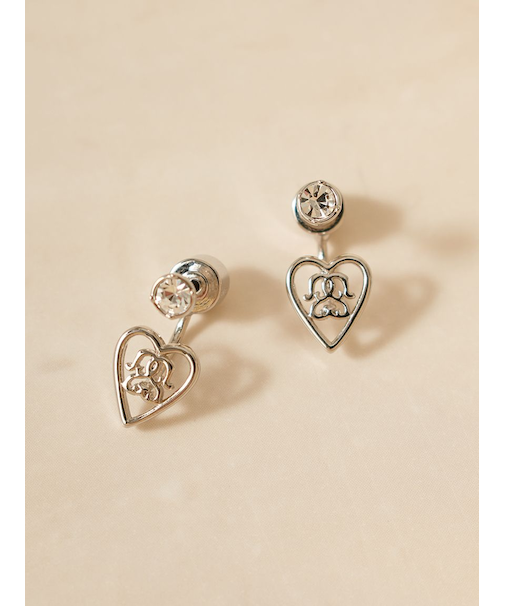 ハートキャッチストーンピアス