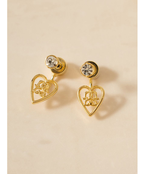 ハートキャッチストーンピアス