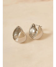 ドロップフープピアス