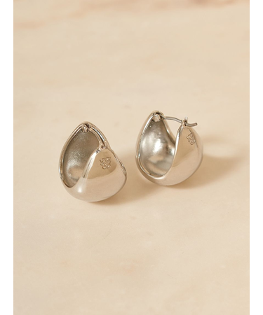 ドロップフープピアス