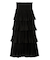 プリーツティアードスカート