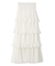 プリーツティアードスカート