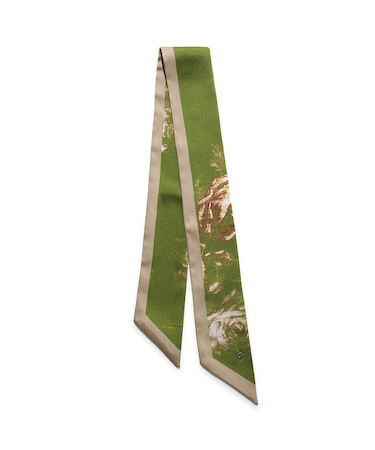 グレージングフラワーボウタイスカーフ