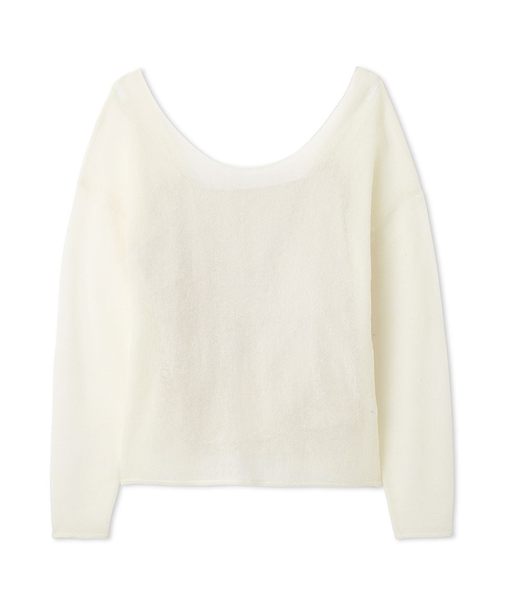 2WAYベビーアルパカニットプルオーバー