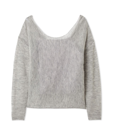 2WAYベビーアルパカニットプルオーバー