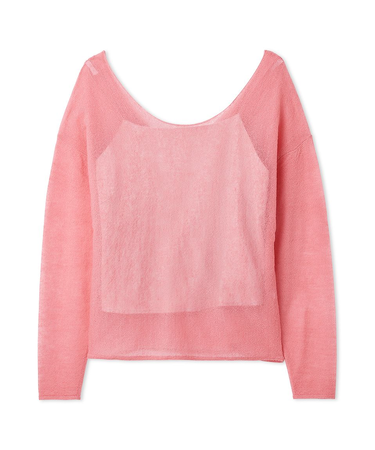 2WAYベビーアルパカニットプルオーバー