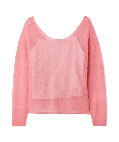 2WAYベビーアルパカニットプルオーバー