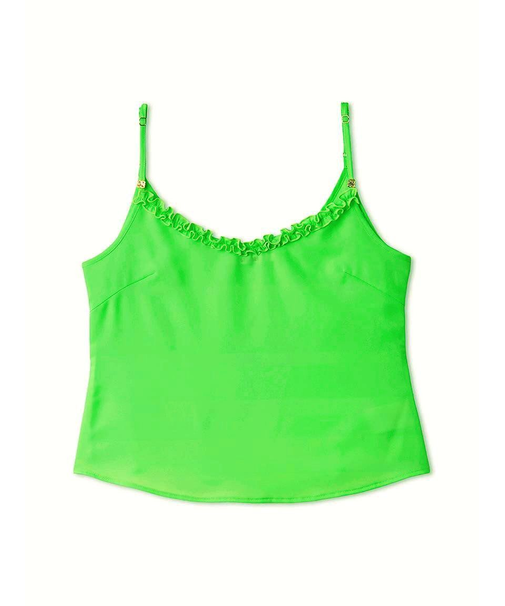 フリルトリムキャミソール