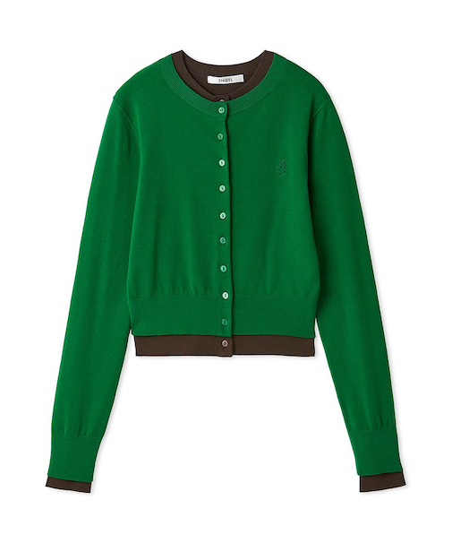 ニットレイヤードプルオーバー