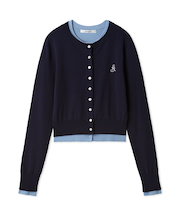 ニットレイヤードプルオーバー