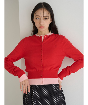 ニットレイヤードプルオーバー