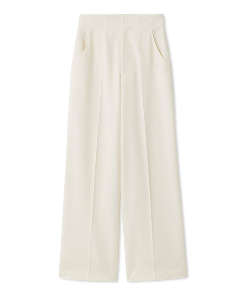 Sustainableハイウエストストレートパンツ