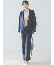 Sustainableハイウエストストレートパンツ