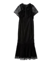 レースケープセットマーメイドドレス