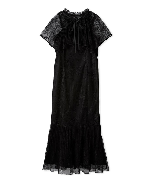 レースケープセットマーメイドドレス