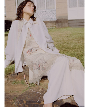 SOLAMENTオーバーシャツ