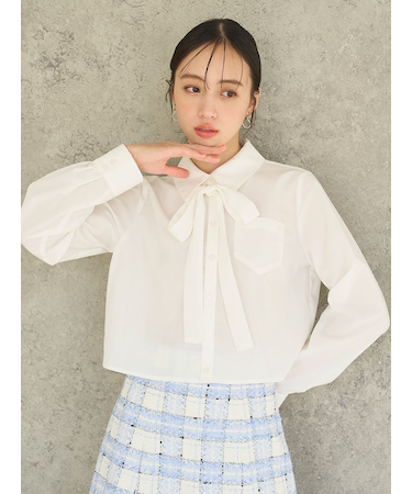 バリエクロップドシャツ