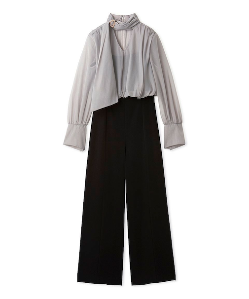 シアーボレロオールインワンドレス