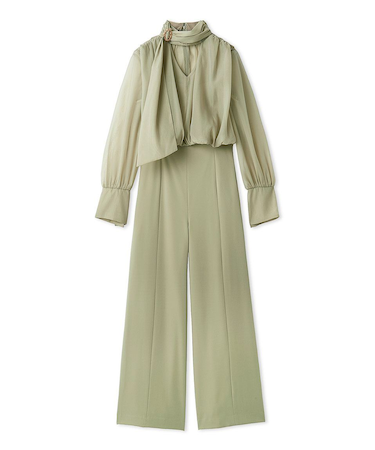 シアーボレロオールインワンドレス